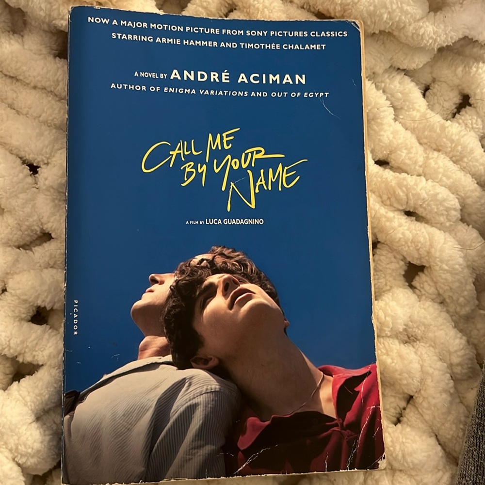 Call me by your name book